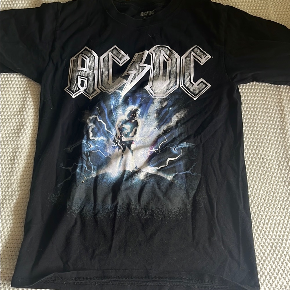 AC/DC Black Graphic T-Shirt